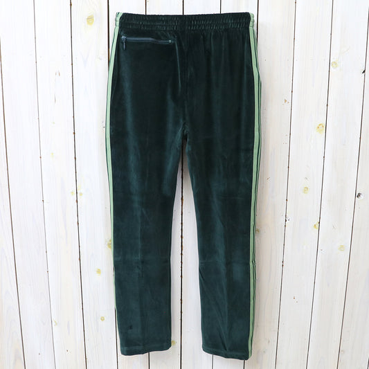 Needles : Narrow Track Pant-C/Pe Velour (Green)