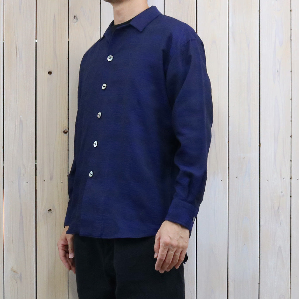 Needles : Uncon Shirt-Chambray Shadow (Blue)