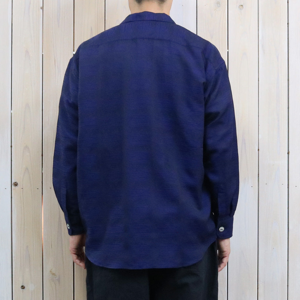 Needles : Uncon Shirt-Chambray Shadow (Blue)