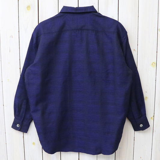 Needles : Uncon Shirt-Chambray Shadow (Blue)