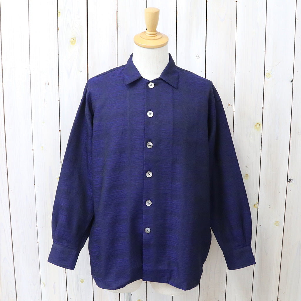 Needles : Uncon Shirt-Chambray Shadow (Blue)