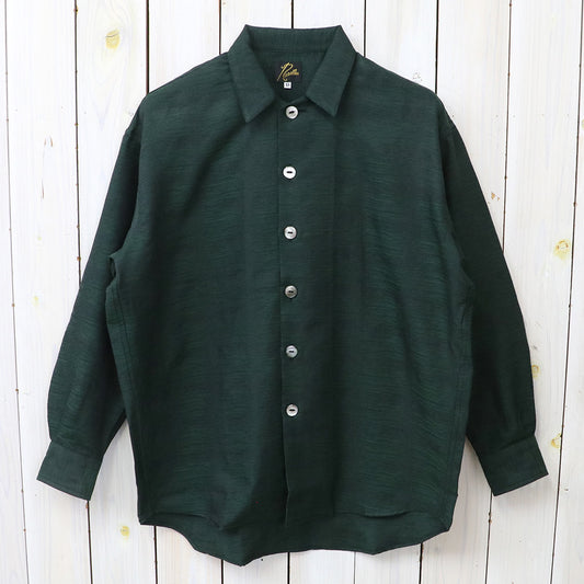 Needles : Uncon Shirt-Chambray Shadow (Green)