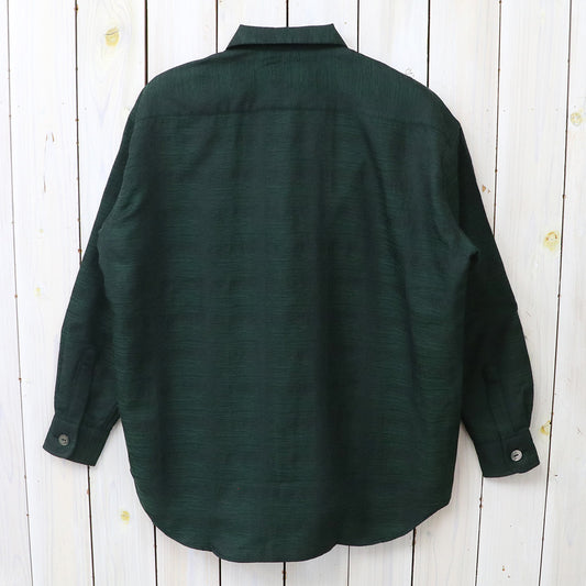 Needles : Uncon Shirt-Chambray Shadow (Green)