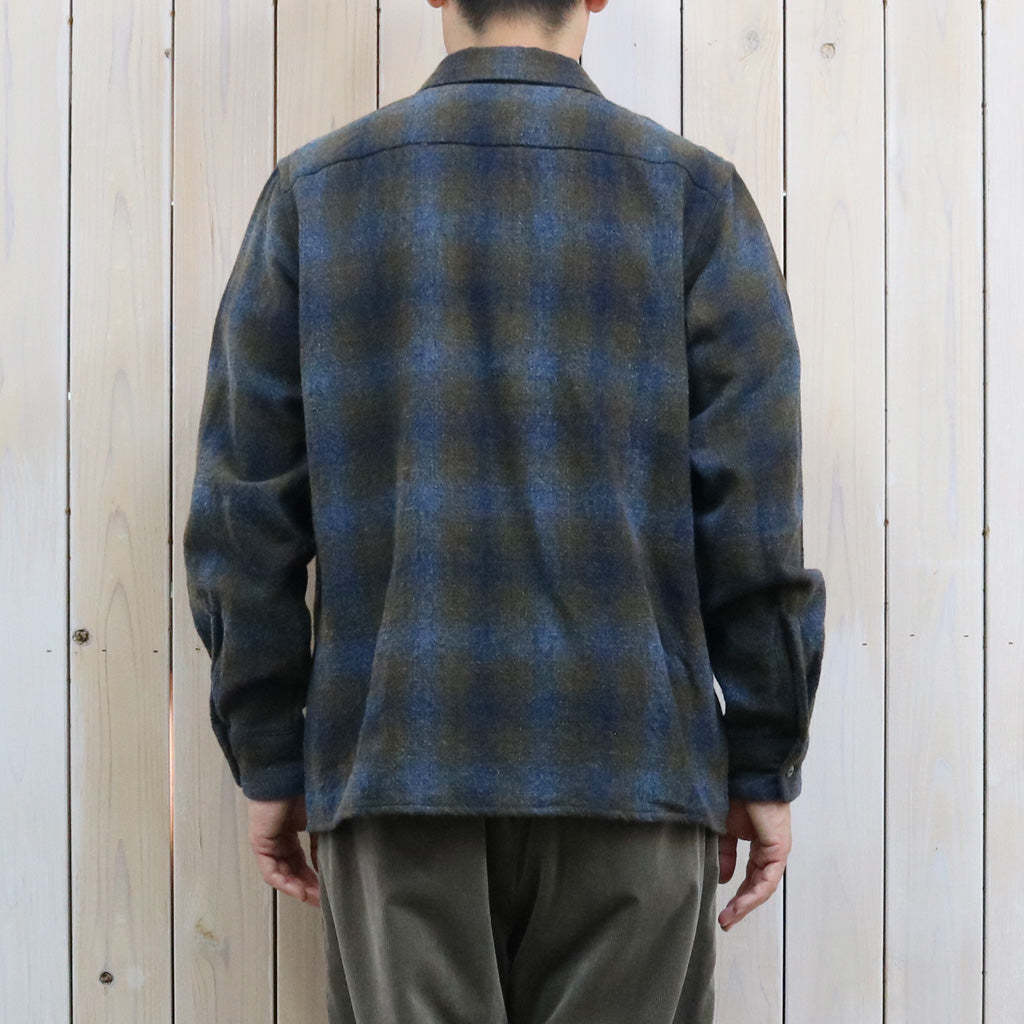Needles : One-Up Shirt-Wool Ombre Plaid