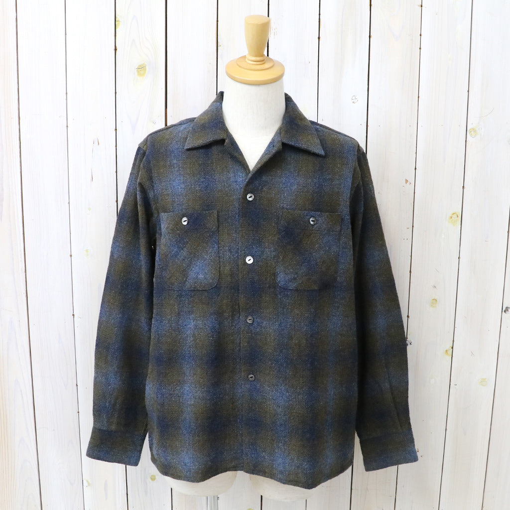 Needles : One-Up Shirt-Wool Ombre Plaid