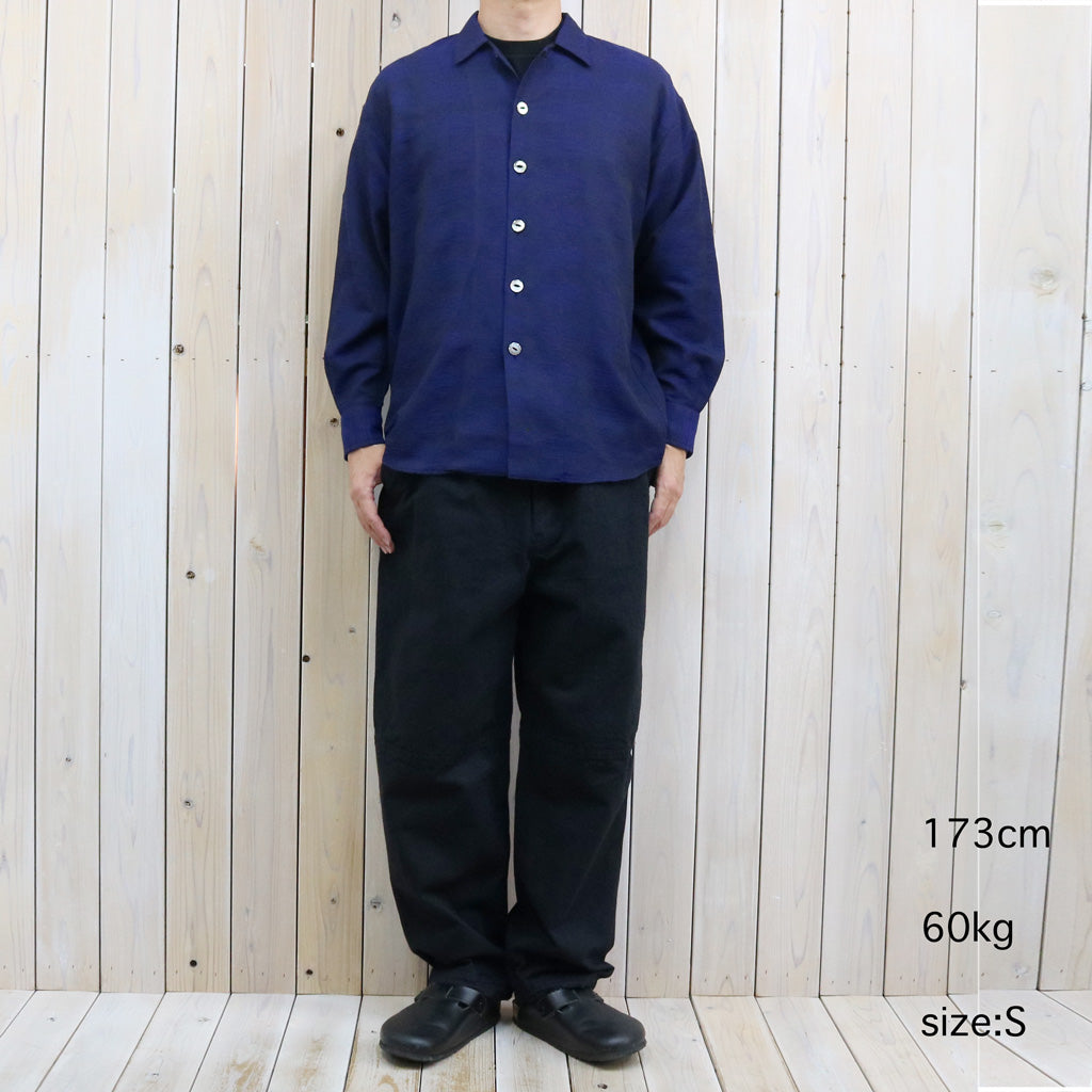 SOUTH2 WEST8 : Trek Pant-Cotton Herringbone (Black)