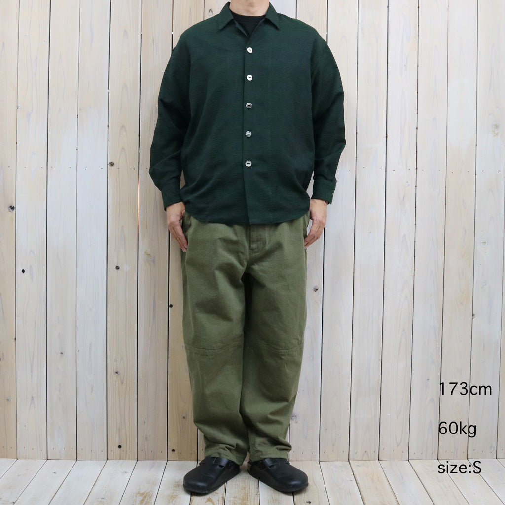 SOUTH2 WEST8 : Trek Pant-Cotton Herringbone (Olive)