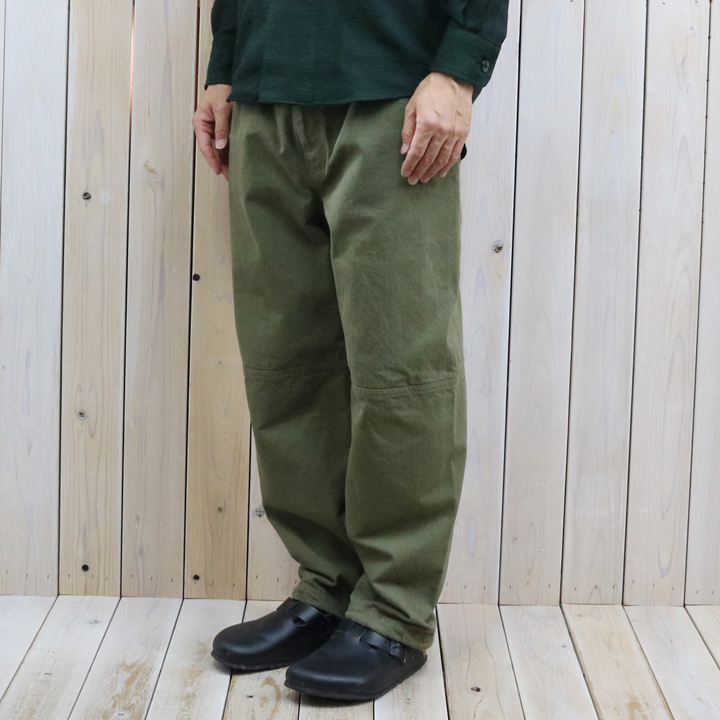SOUTH2 WEST8 : Trek Pant-Cotton Herringbone (Olive)