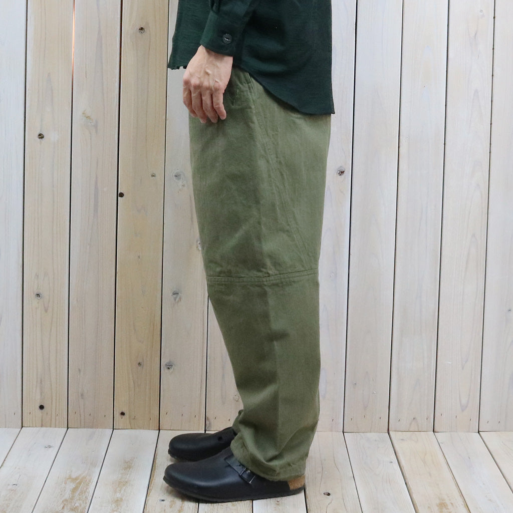 SOUTH2 WEST8 : Trek Pant-Cotton Herringbone (Olive)