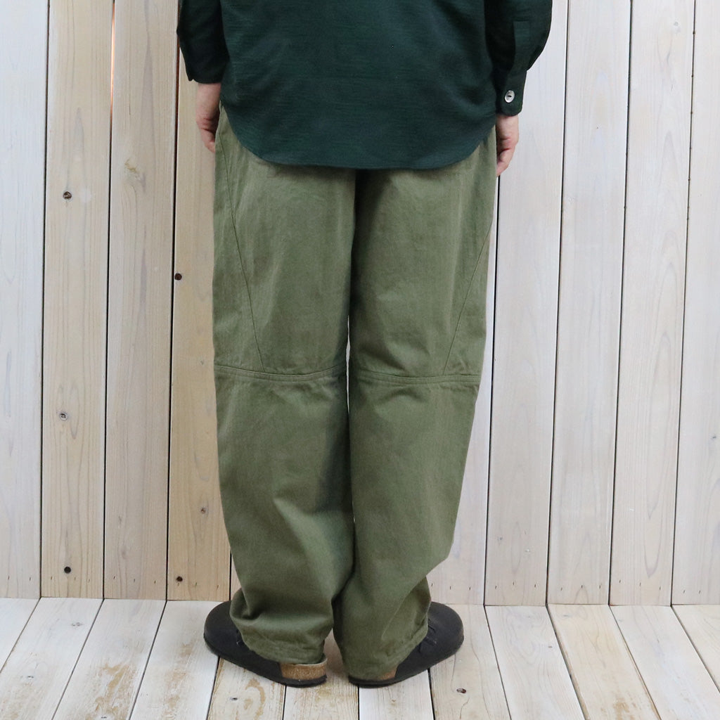 SOUTH2 WEST8 : Trek Pant-Cotton Herringbone (Olive)