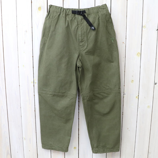 SOUTH2 WEST8 : Trek Pant-Cotton Herringbone (Olive)
