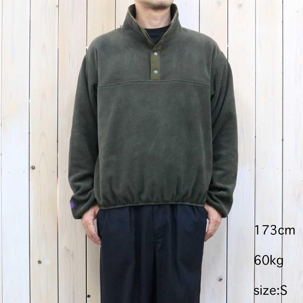 REC by Needles : Between Snap Shirt-Poly Fleece
