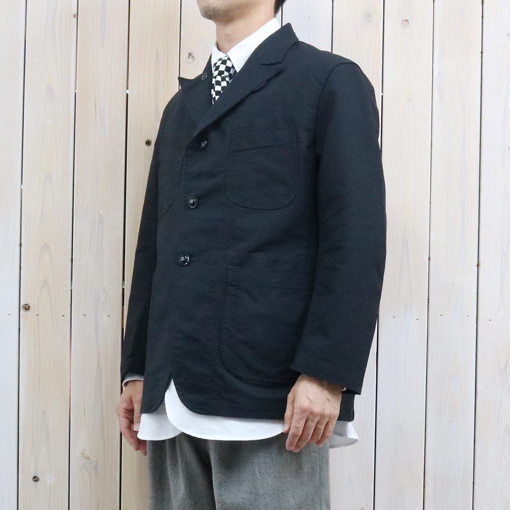 ENGINEERED GARMENTS : Bedford Jacket-Cotton Double Cloth (Black)