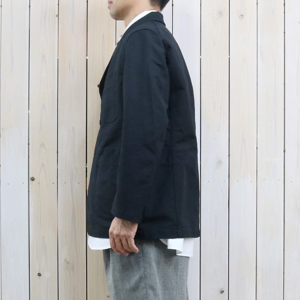 ENGINEERED GARMENTS : Bedford Jacket-Cotton Double Cloth (Black)