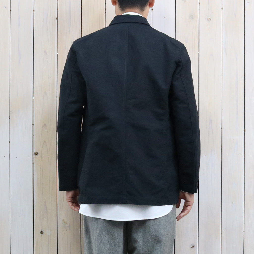 ENGINEERED GARMENTS : Bedford Jacket-Cotton Double Cloth (Black)