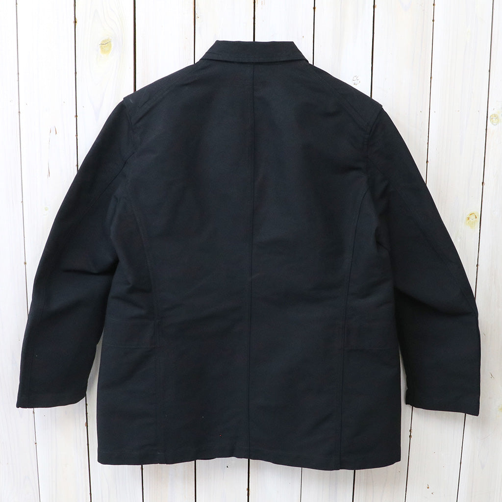 ENGINEERED GARMENTS : Bedford Jacket-Cotton Double Cloth (Black)