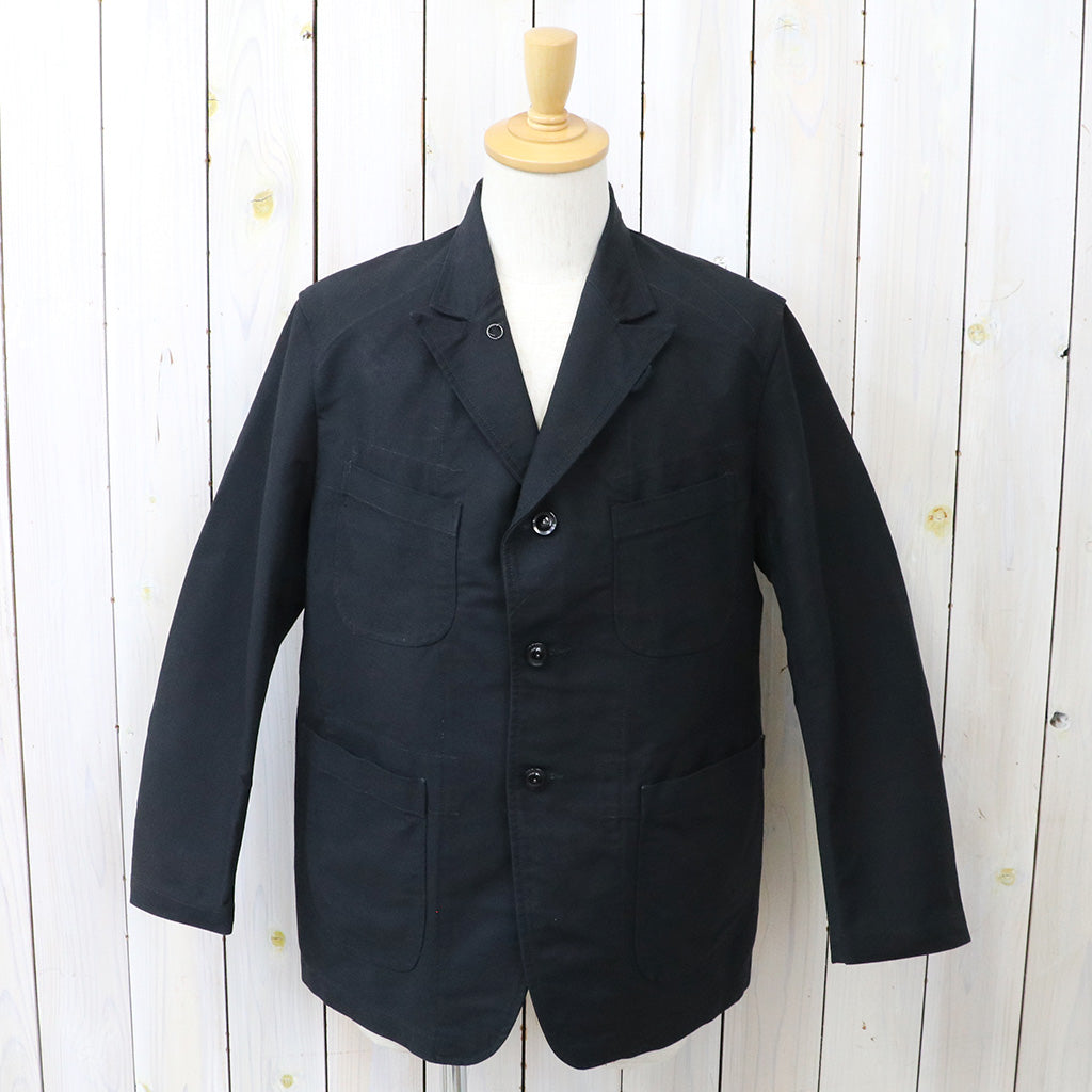 ENGINEERED GARMENTS : Bedford Jacket-Cotton Double Cloth (Black)