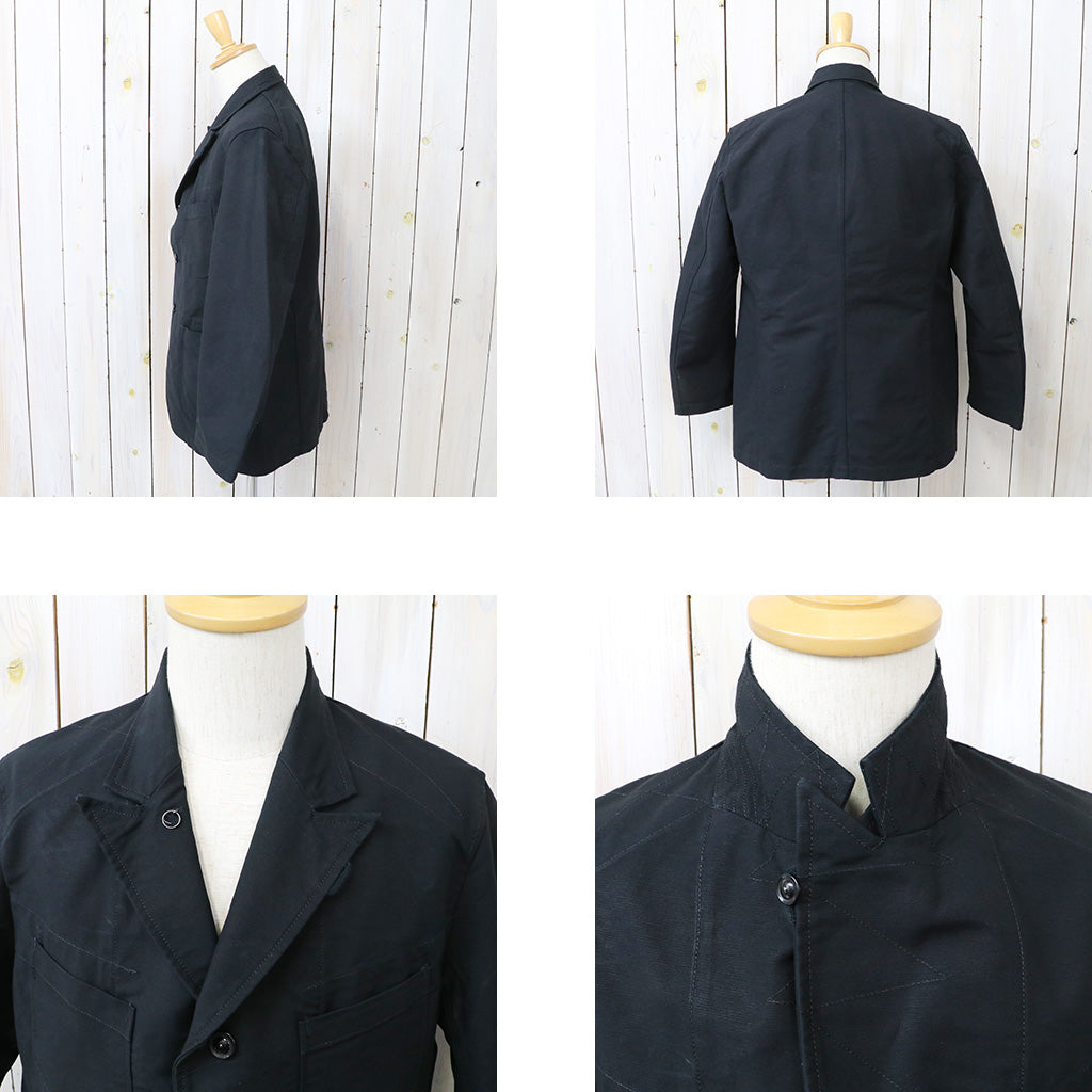 ENGINEERED GARMENTS : Bedford Jacket-Cotton Double Cloth (Black)