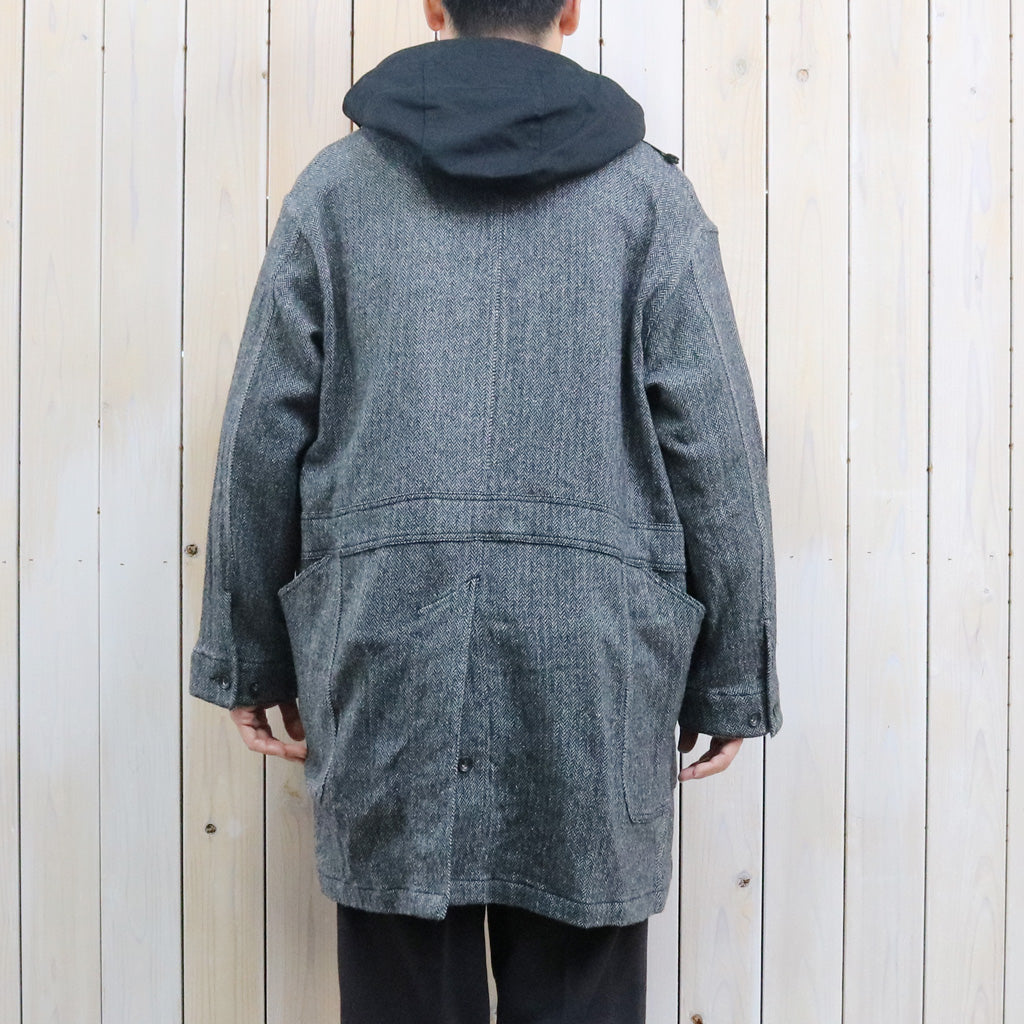 ENGINEERED GARMENTS : Shop Coat-Poly Wool Herringbone