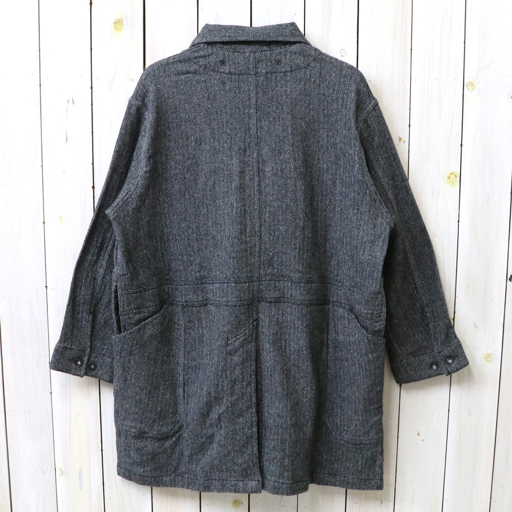 ENGINEERED GARMENTS : Shop Coat-Poly Wool Herringbone
