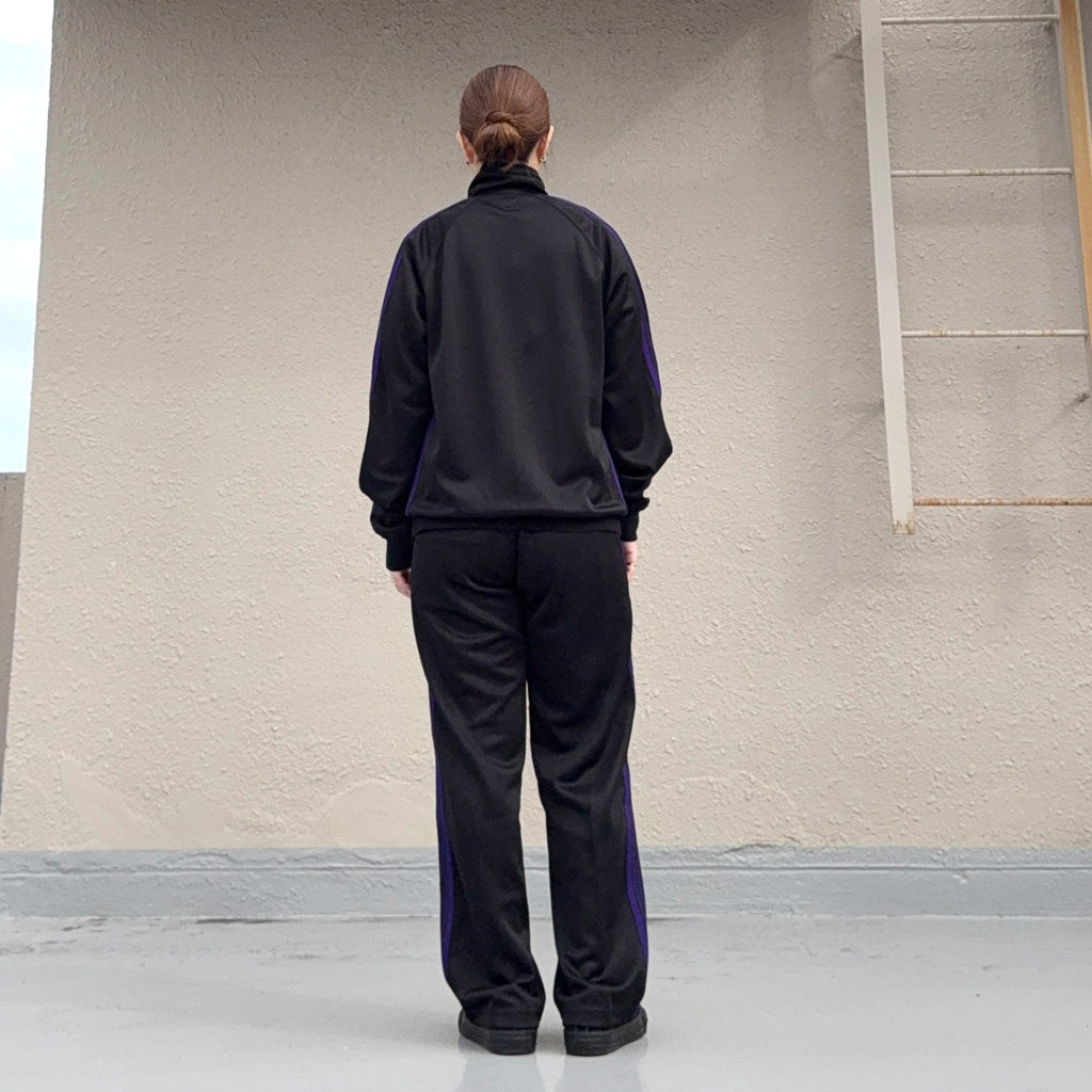 Needles : Track Jacket-Poly Smooth (Black)