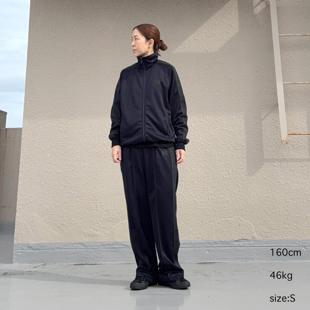 Needles : Track Pant-Poly Smooth (Navy)