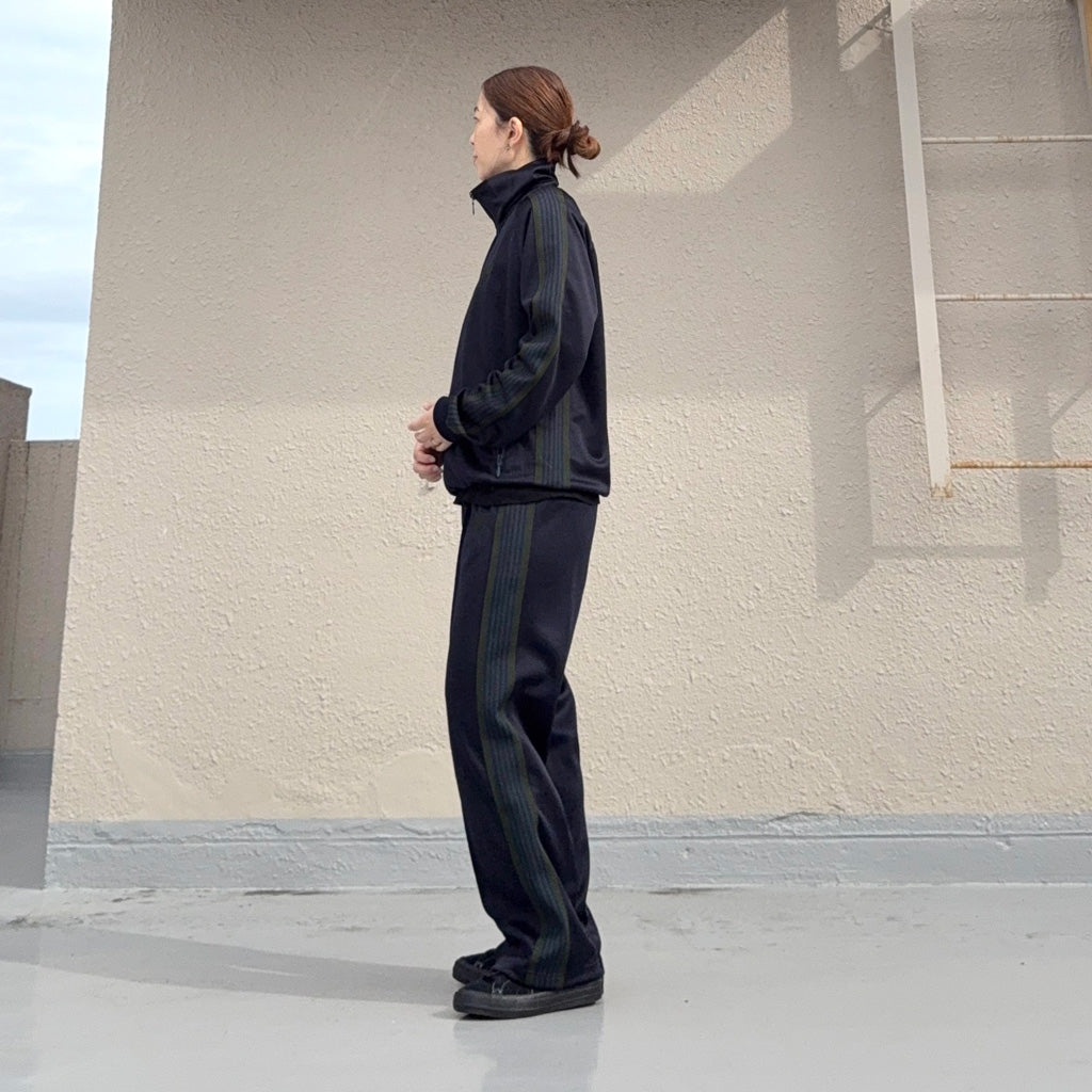 Needles : Track Pant-Poly Smooth (Navy)