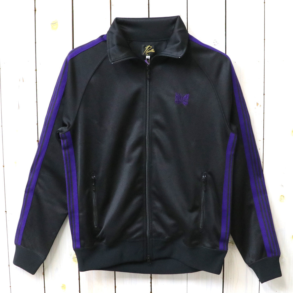 Needles : Track Jacket-Poly Smooth (Black)