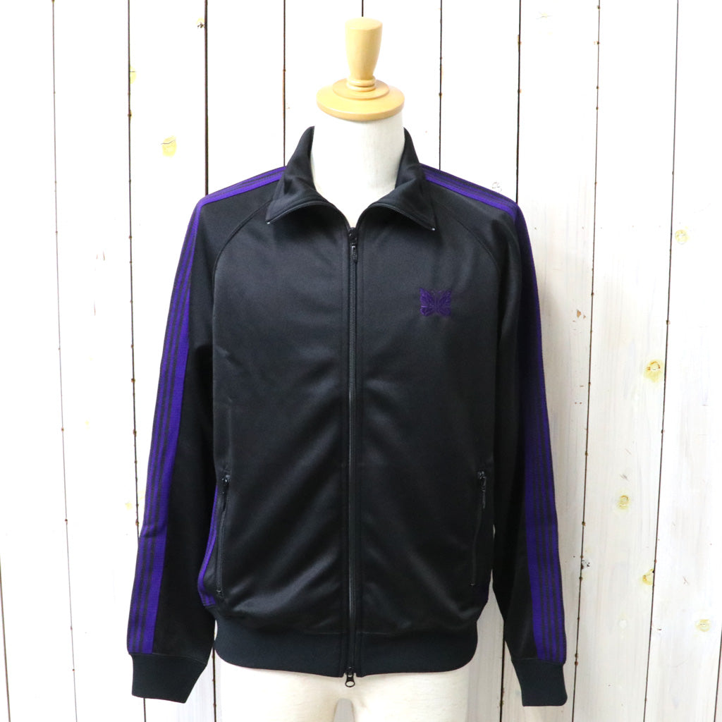 Needles : Track Jacket-Poly Smooth (Black)