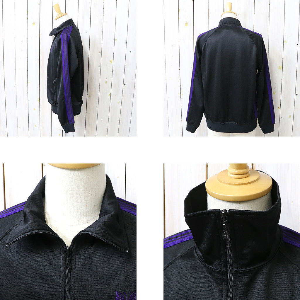Needles : Track Jacket-Poly Smooth (Black)