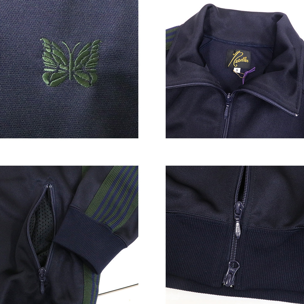 Needles : Track Jacket-Poly Smooth (Navy)