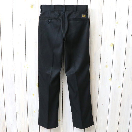 Needles : Railroad Pant-Melange Double Cloth (Black)