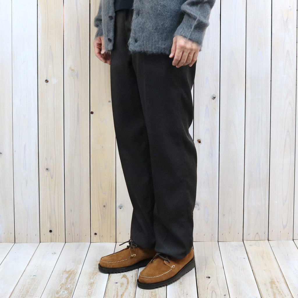 Needles : Railroad Pant-Melange Double Cloth (Brown)