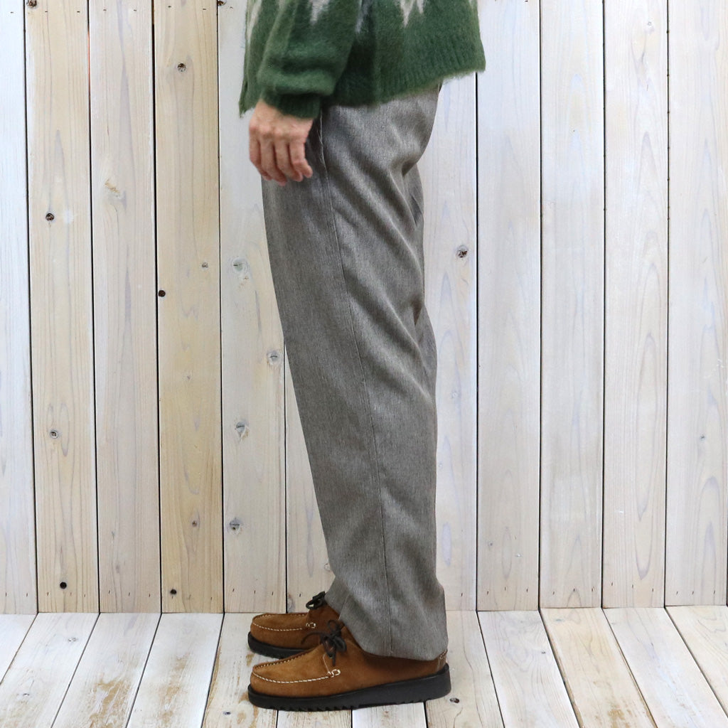 Needles : Railroad Pant-Melange Double Cloth (Beige)