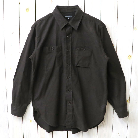 ENGINEERED GARMENTS : Work Shirt-Cotton Brushed Twill