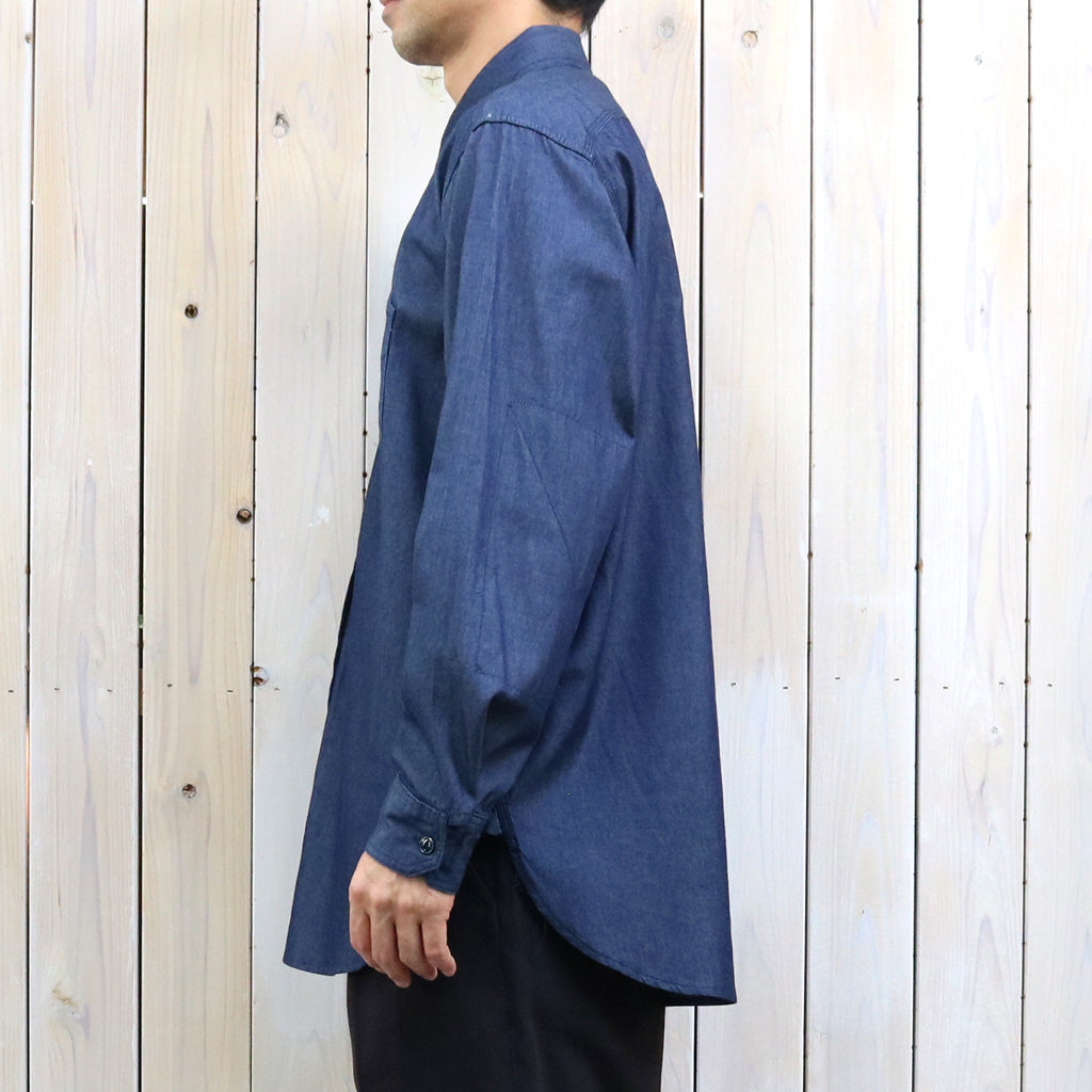 ENGINEERED GARMENTS : Work Shirt-Cotton Denim Shirting