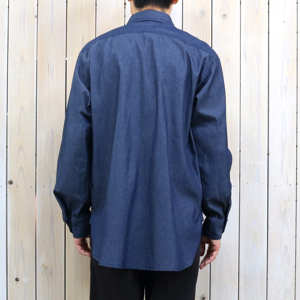 ENGINEERED GARMENTS : Work Shirt-Cotton Denim Shirting