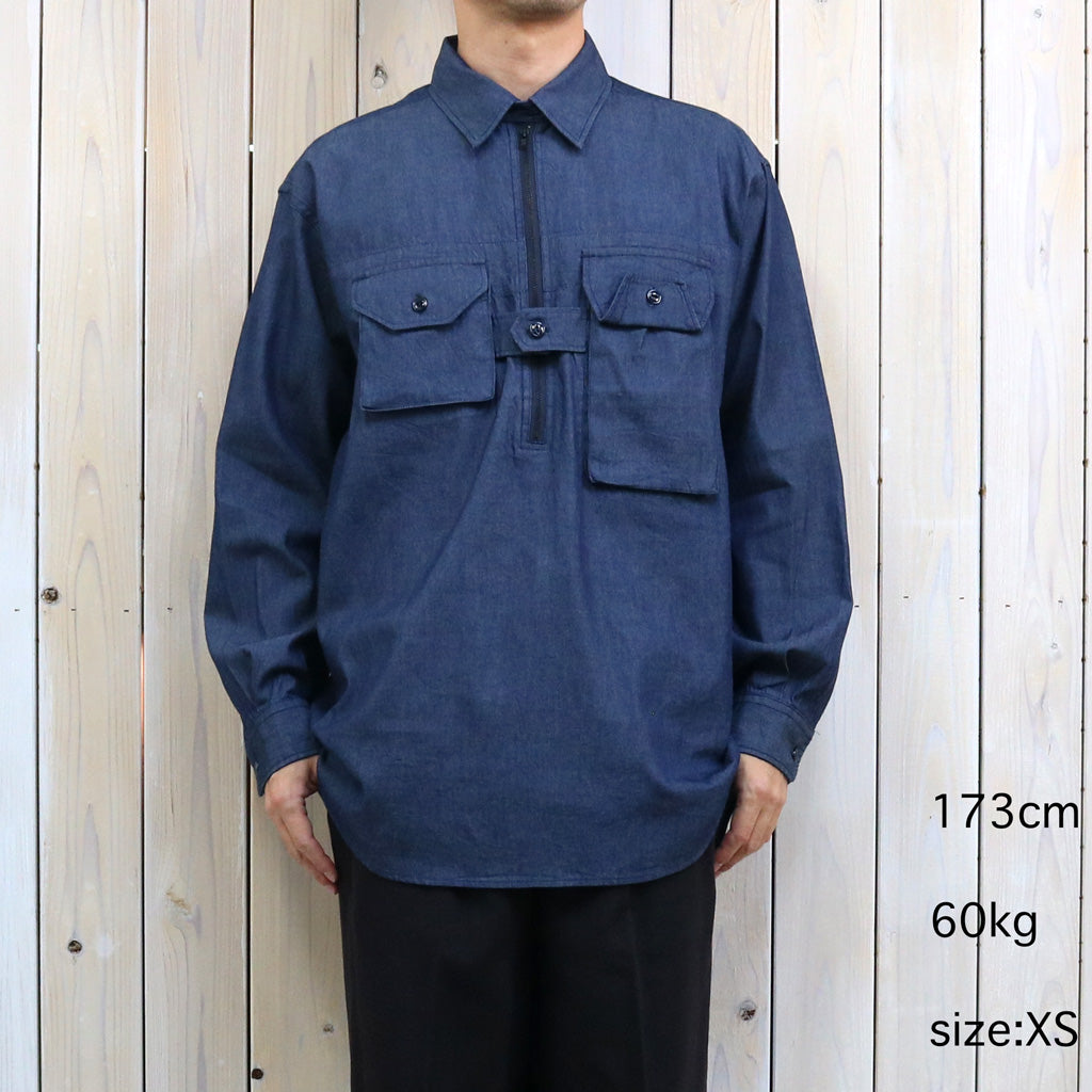 ENGINEERED GARMENTS : Binocular Shirt-Cotton Denim Shirting