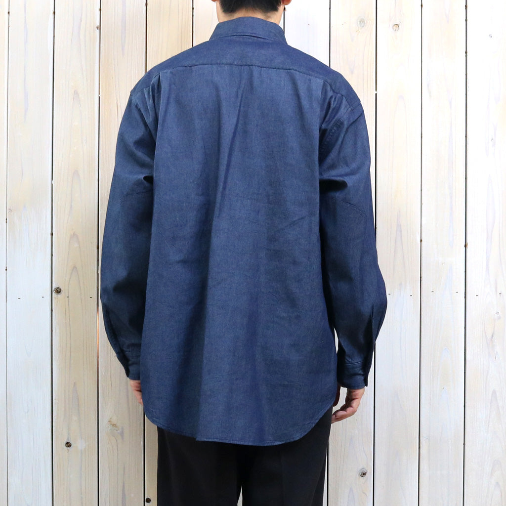 ENGINEERED GARMENTS : Binocular Shirt-Cotton Denim Shirting