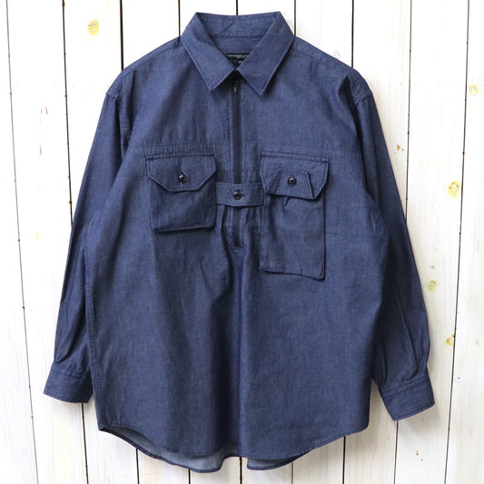 ENGINEERED GARMENTS : Binocular Shirt-Cotton Denim Shirting