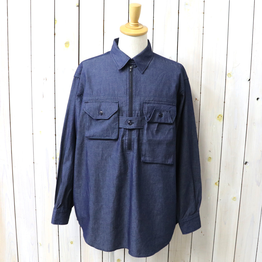 ENGINEERED GARMENTS : Binocular Shirt-Cotton Denim Shirting