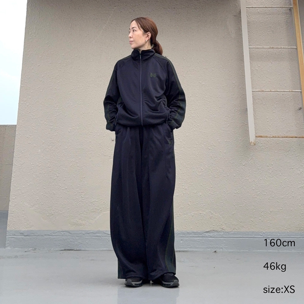 Needles : H.D. Track Pant-Poly Smooth (Navy)