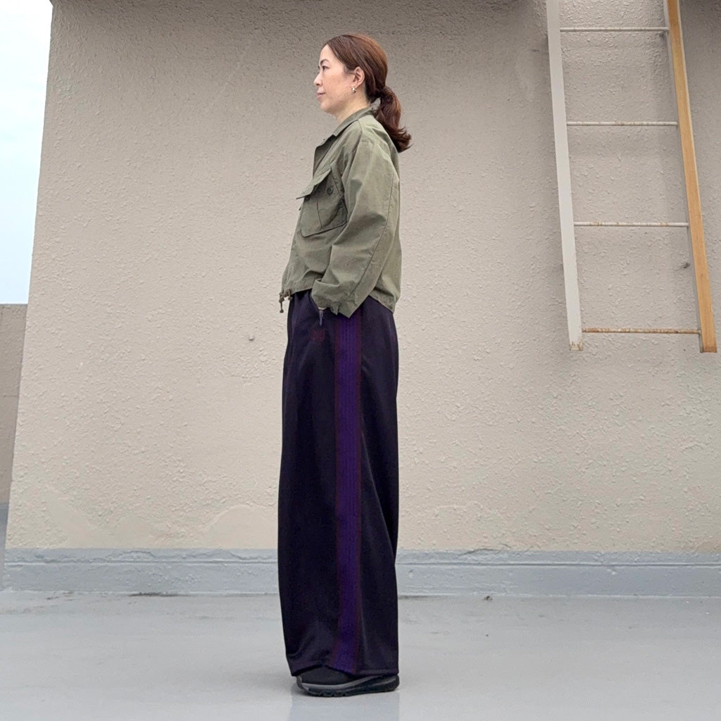Needles : H.D. Track Pant-Poly Smooth (Purple)