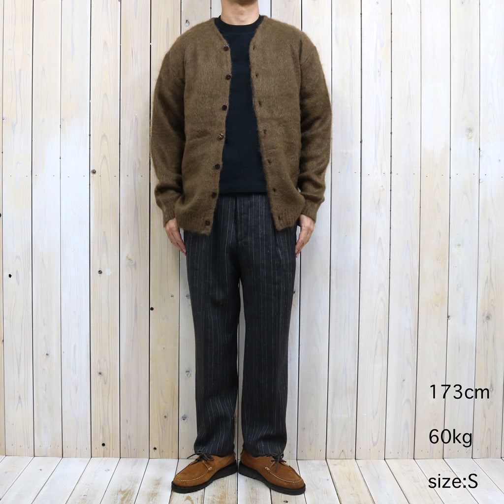 Needles : Side Tab Tucked Trouser-Faded Stripe