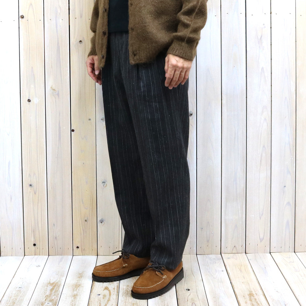 Needles : Side Tab Tucked Trouser-Faded Stripe