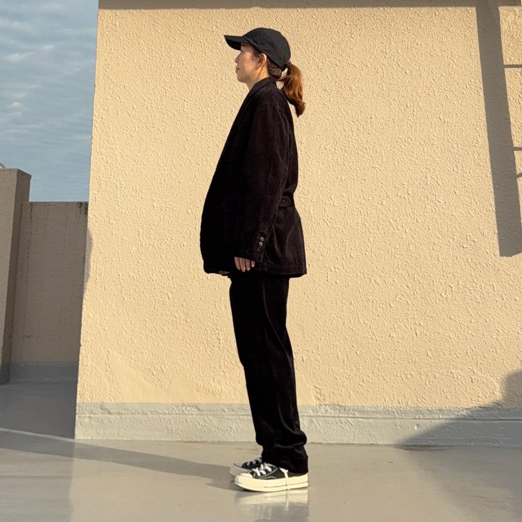 ENGINEERED GARMENTS : Loiter Jacket-Cotton 4.5W Corduroy (Black)