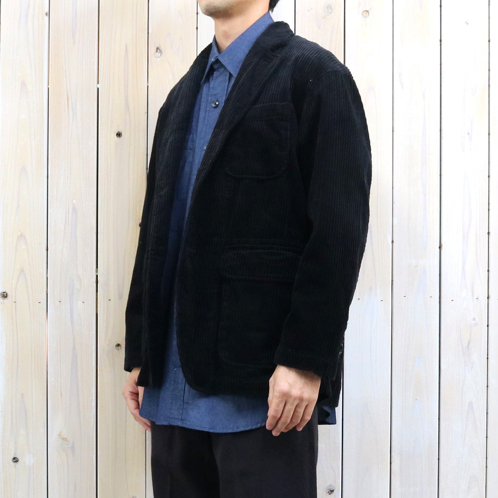 ENGINEERED GARMENTS : Loiter Jacket-Cotton 4.5W Corduroy (Black)