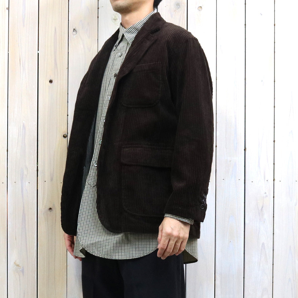 ENGINEERED GARMENTS : Loiter Jacket-Cotton 4.5W Corduroy (Dk.Brown)