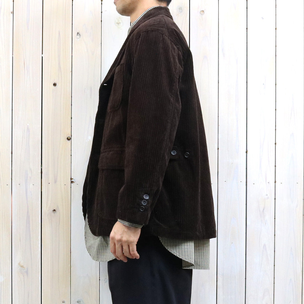 ENGINEERED GARMENTS : Loiter Jacket-Cotton 4.5W Corduroy (Dk.Brown)
