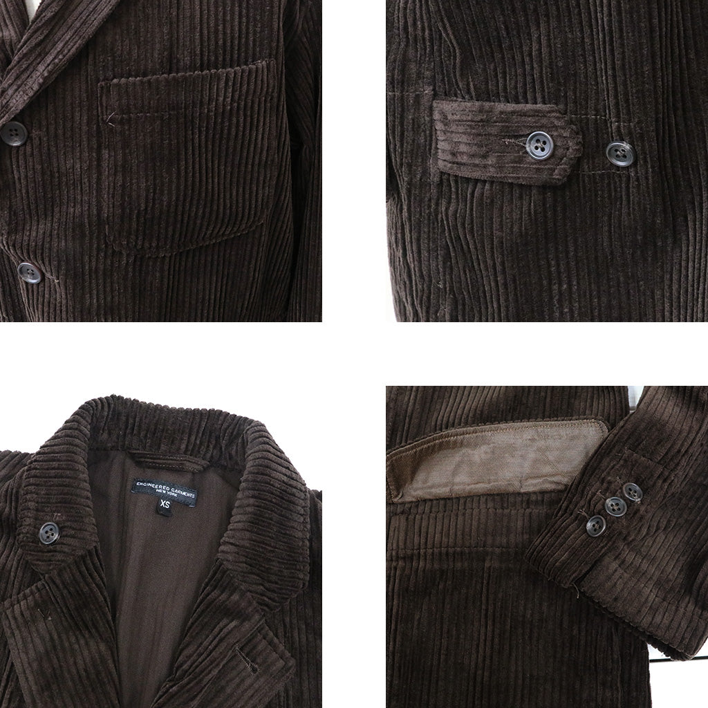 ENGINEERED GARMENTS : Loiter Jacket-Cotton 4.5W Corduroy (Dk.Brown